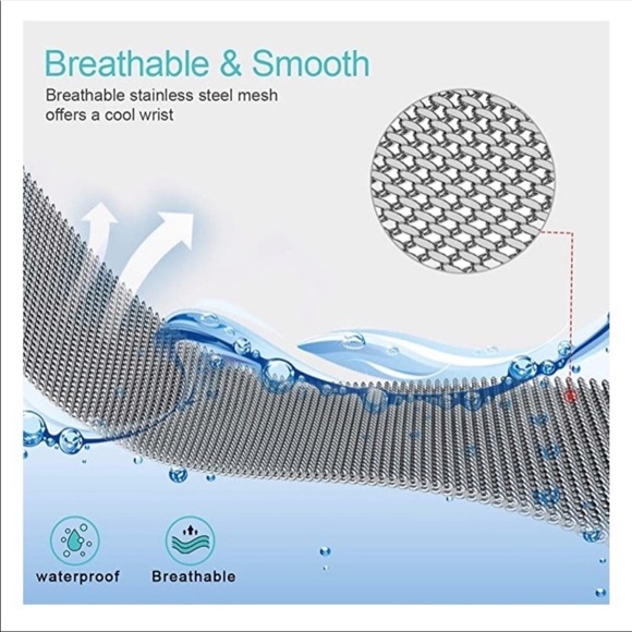 NEW[BAND] Slive Milanese Stainless For Apple Watch - Picture 6 of 9